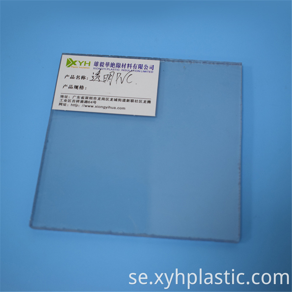 Transparent Hard PVC Panel